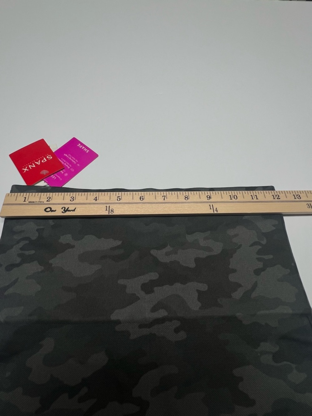SPANX Women’s Camo Leggings Medium Green Sage High Waist Shaping NWT - Picture 7 of 9